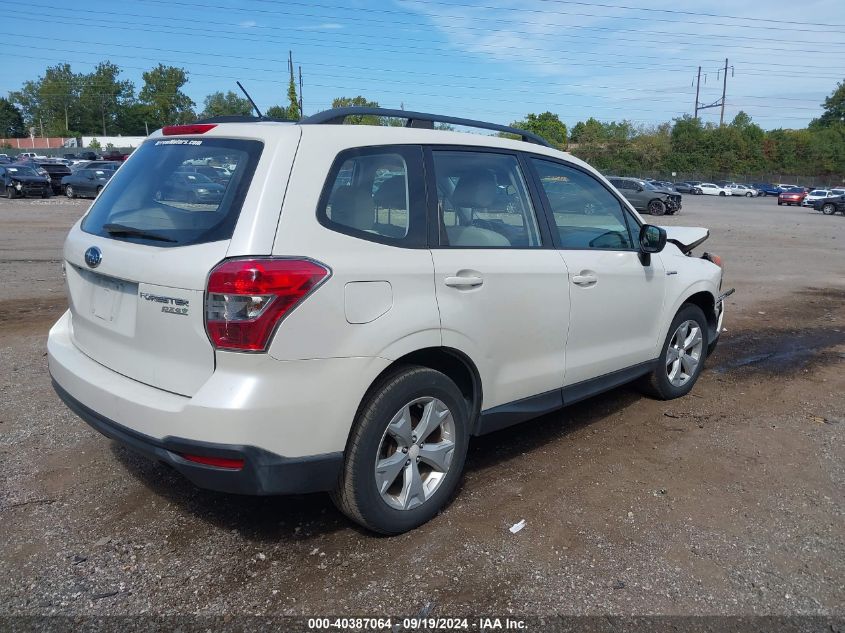 2015 Subaru Forester 2.5I VIN: JF2SJABC6FH498316 Lot: 40387064