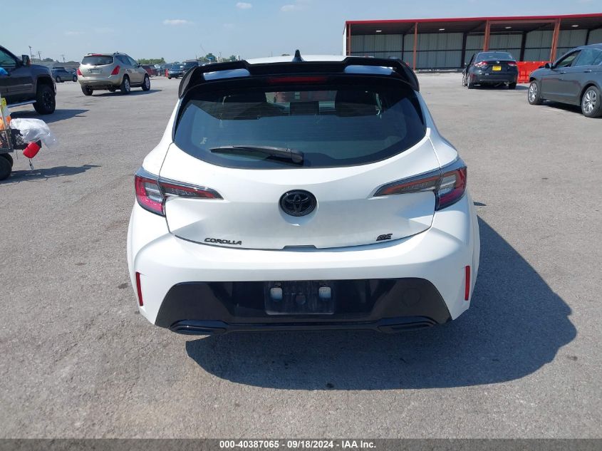 2021 Toyota Corolla Se Nightshade Edition VIN: JTND4MBE0M3112285 Lot: 40387065