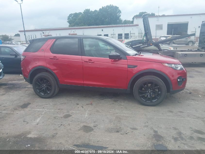 2018 Land Rover Discovery Sport Hse VIN: SALCR2RX2JH753703 Lot: 40387070