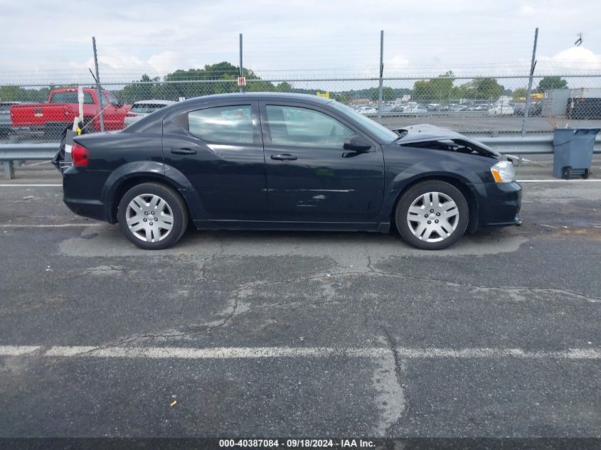 1C3CDZAB1EN147691 2014 Dodge Avenger Se