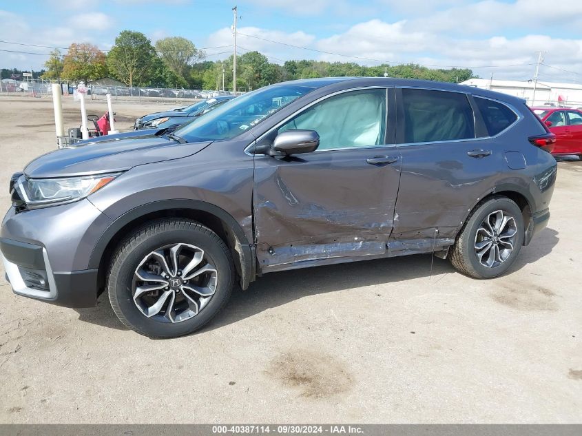 2021 Honda Cr-V Awd Ex VIN: 5J6RW2H51ML005062 Lot: 40387114