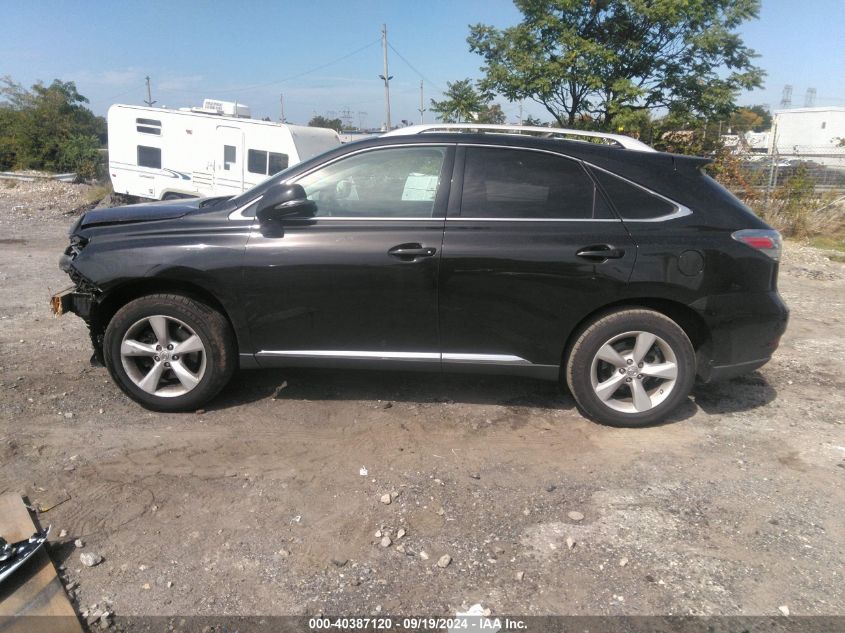 2012 Lexus Rx 350 VIN: 2T2BK1BA0CC135371 Lot: 40387120