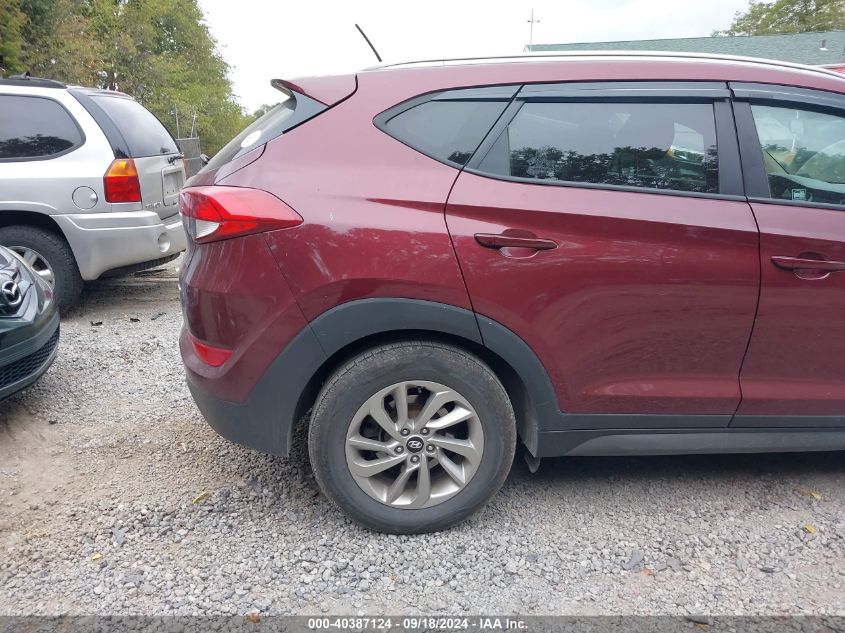 KM8J3CA48GU092763 2016 Hyundai Tucson Se