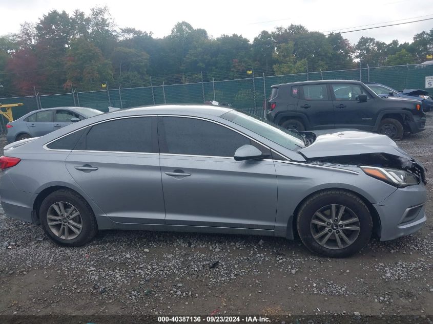 5NPE24AF2HH593837 2017 Hyundai Sonata Se