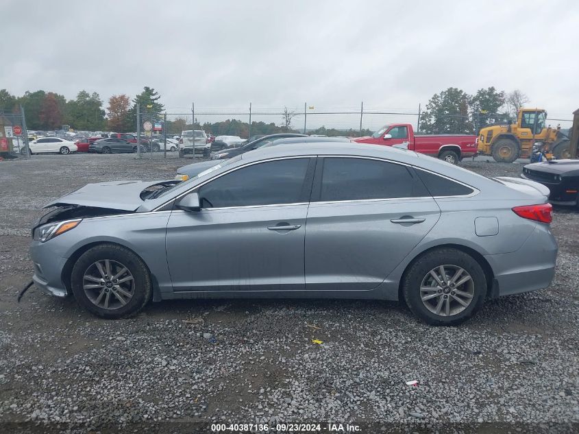 5NPE24AF2HH593837 2017 Hyundai Sonata Se