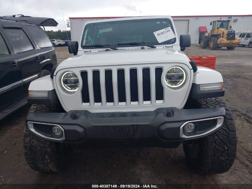 2021 Jeep Wrangler Unlimited Sahara 4X4 VIN: 1C4HJXEN4MW728131 Lot: 40387149