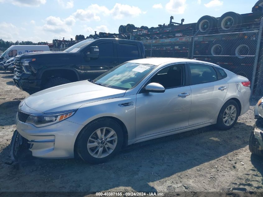 2017 Kia Optima Lx VIN: 5XXGT4L37HG175374 Lot: 40387155