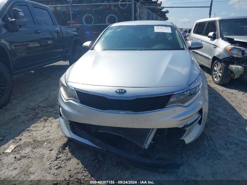 2017 Kia Optima Lx VIN: 5XXGT4L37HG175374 Lot: 40387155