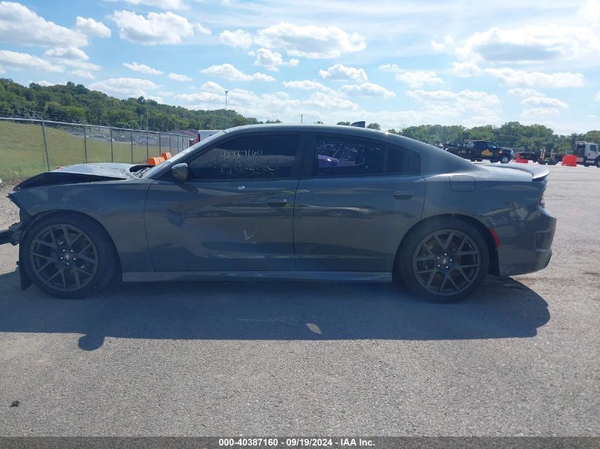 2018 Dodge Charger R/T Scat Pack Rwd VIN: 2C3CDXGJ5JH114280 Lot: 40387160