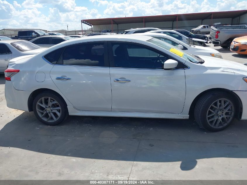 2014 Nissan Sentra Sr VIN: 3N1AB7AP3EY306502 Lot: 40387171