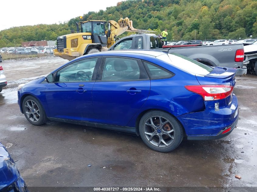 2014 Ford Focus Se VIN: 1FADP3F27EL193685 Lot: 40387217