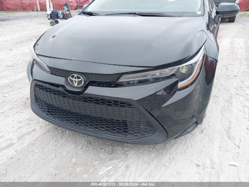 2022 Toyota Corolla Le VIN: 5YFEPMAE4NP374529 Lot: 40387222