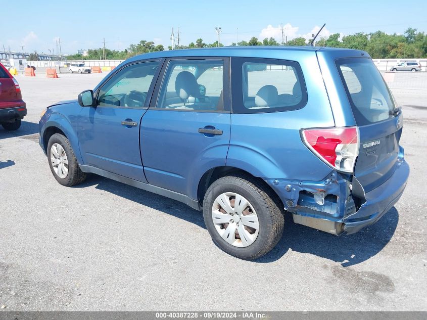 2009 Subaru Forester 2.5X VIN: JF2SH61609H712175 Lot: 40387228