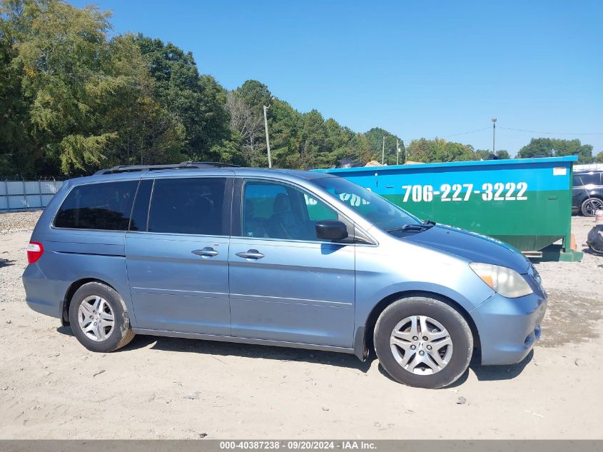 2007 Honda Odyssey Ex-L VIN: 5FNRL38747B063549 Lot: 40387238