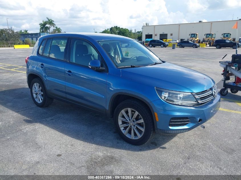 2017 VOLKSWAGEN TIGUAN 2.0T/2.0T S - WVGAV7AXXHK049969