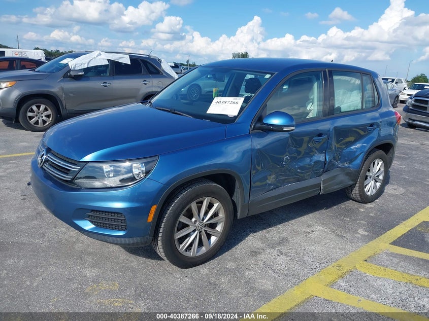 2017 VOLKSWAGEN TIGUAN 2.0T/2.0T S - WVGAV7AXXHK049969