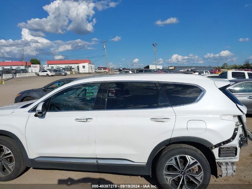 2019 Hyundai Santa Fe Limited 2.0T VIN: 5NMS53AAXKH055500 Lot: 40387278