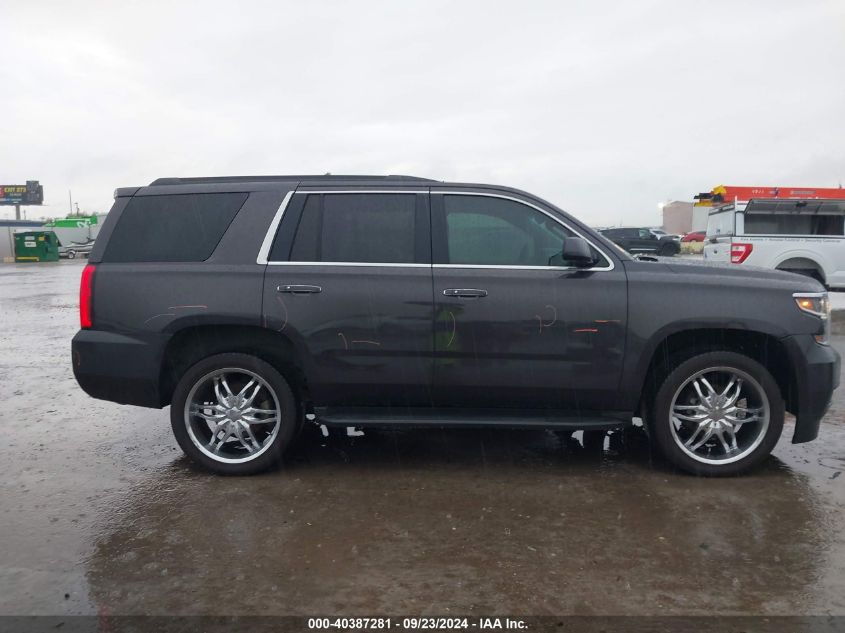 2015 Chevrolet Tahoe Lt VIN: 1GNSCBKCXFR142743 Lot: 40387281