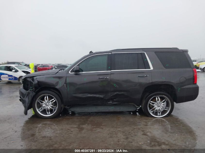 2015 Chevrolet Tahoe Lt VIN: 1GNSCBKCXFR142743 Lot: 40387281