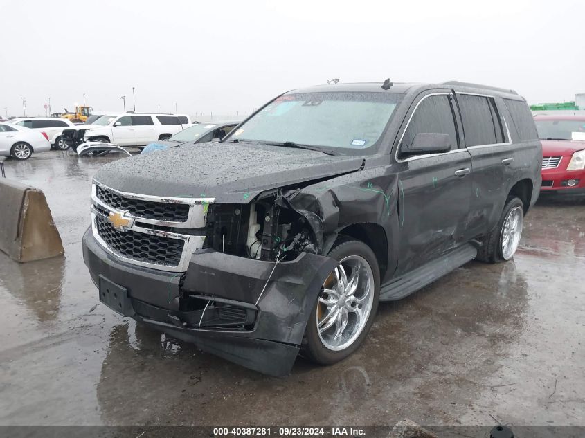 VIN 1GNSCBKCXFR142743 2015 Chevrolet Tahoe, LT no.2