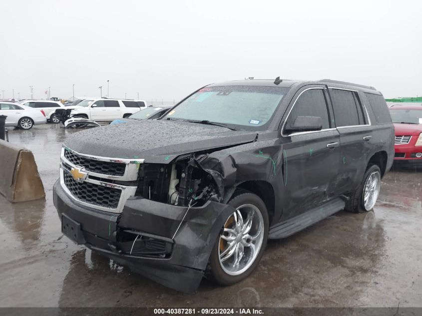 2015 Chevrolet Tahoe Lt VIN: 1GNSCBKCXFR142743 Lot: 40387281