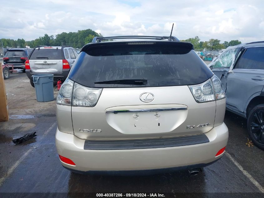 2006 Lexus Rx 400H VIN: JTJHW31U360038221 Lot: 40646189