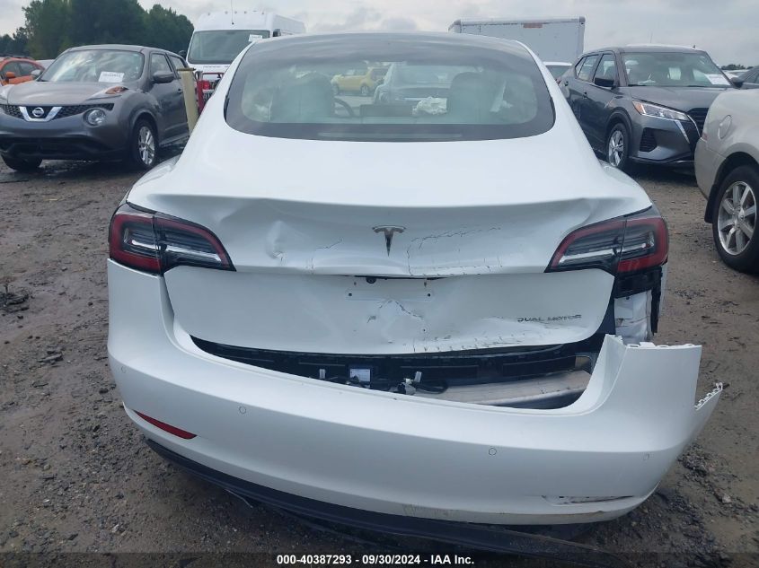 2021 Tesla Model 3 VIN: 5YJ3E1EB7MF868891 Lot: 40387293