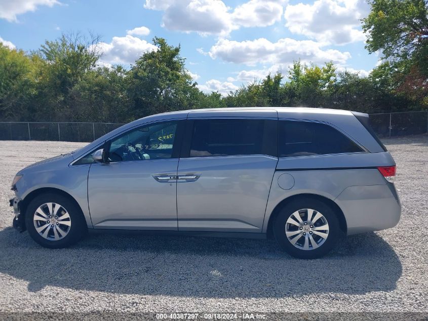 2016 Honda Odyssey Ex-L VIN: 5FNRL5H68GB101643 Lot: 40387297