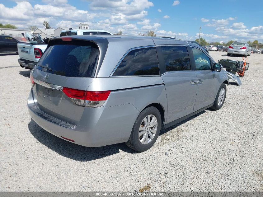 2016 Honda Odyssey Ex-L VIN: 5FNRL5H68GB101643 Lot: 40387297