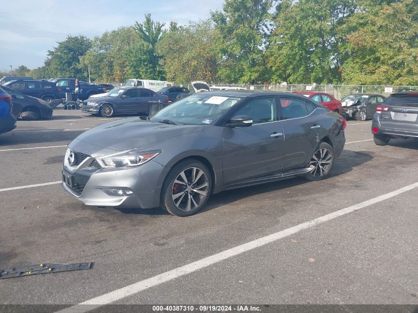 2017 Nissan Maxima 3.5 Sv VIN: 1N4AA6AP8HC443691 Lot: 40387310