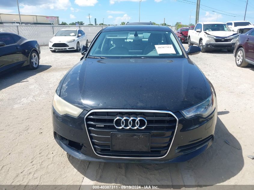 2014 Audi A6 2.0T Premium VIN: WAUGFAFCXEN117676 Lot: 40387311