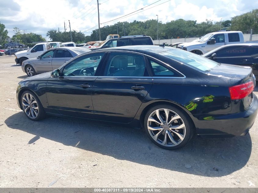 2014 Audi A6 2.0T Premium VIN: WAUGFAFCXEN117676 Lot: 40387311