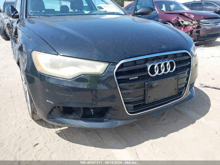 2014 Audi A6 2.0T Premium VIN: WAUGFAFCXEN117676 Lot: 40387311