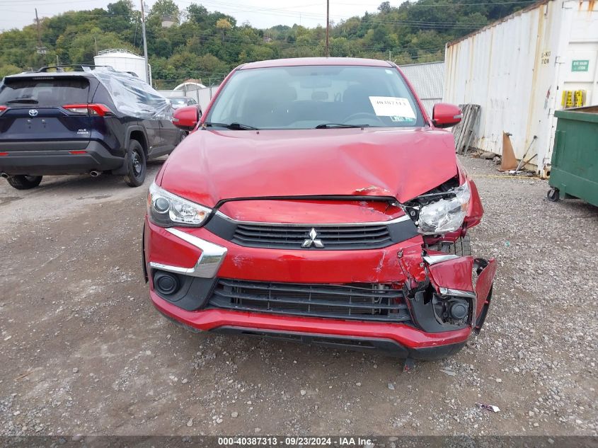 2017 Mitsubishi Outlander Sport 2.0 Es VIN: JA4AP3AU4HZ066622 Lot: 40387313