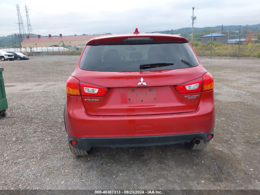 2017 Mitsubishi Outlander Sport 2.0 Es VIN: JA4AP3AU4HZ066622 Lot: 40387313