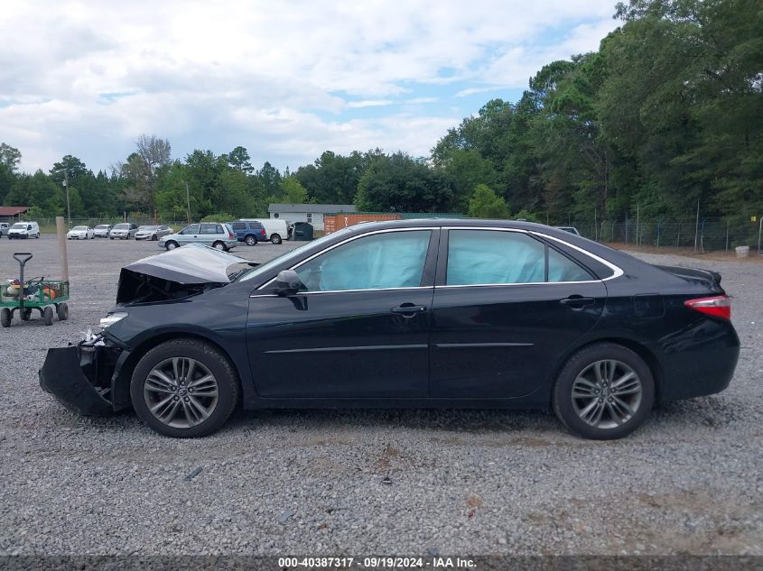 2016 Toyota Camry Se VIN: 4T1BF1FK6GU192180 Lot: 40387317