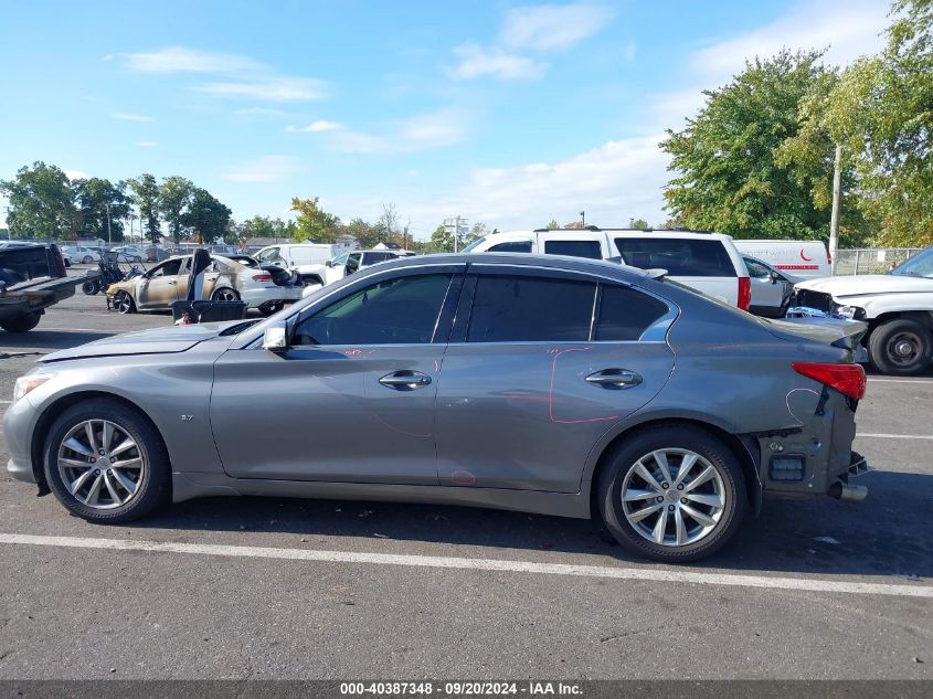 2015 Infiniti Q50 VIN: JN1BV7ARXFM409661 Lot: 40387348