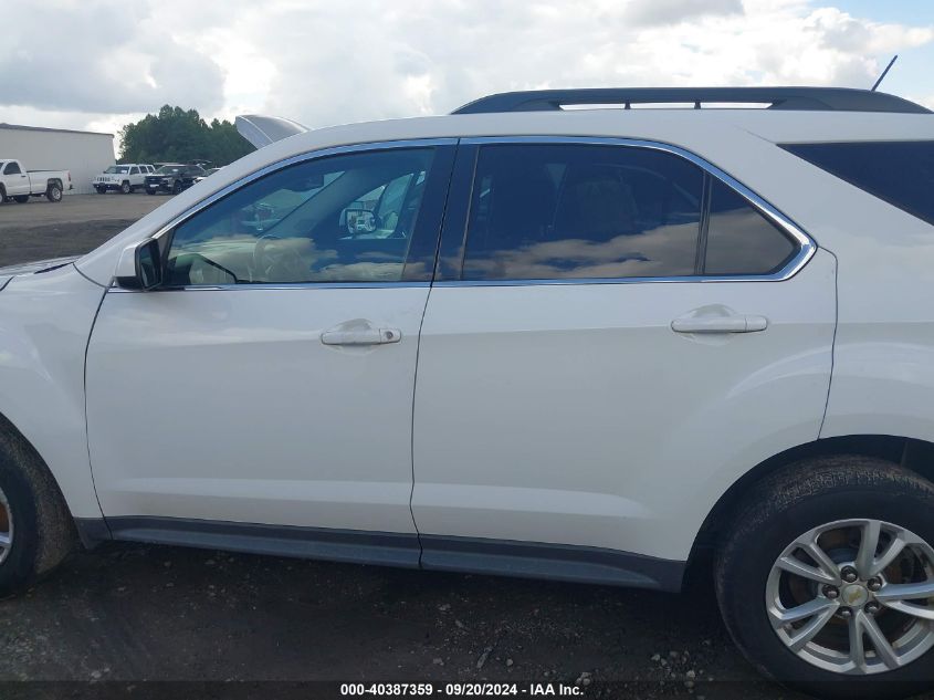 2016 Chevrolet Equinox Lt VIN: 2GNALCEK6G1148599 Lot: 40387359