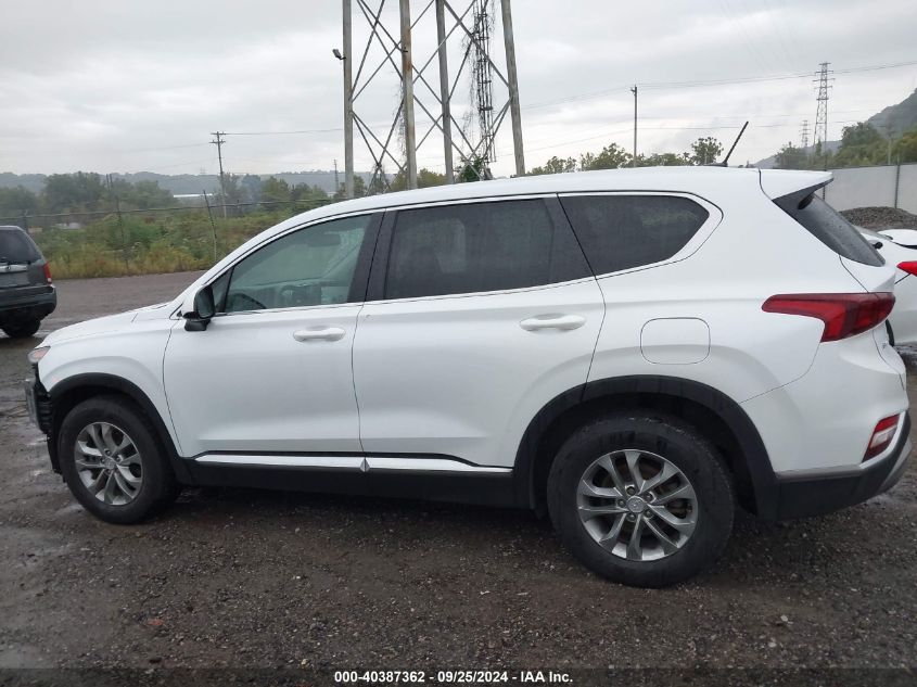 2019 Hyundai Santa Fe Se VIN: 5NMS2CAD6KH126744 Lot: 40387362