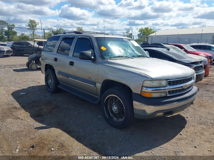 2002 Chevrolet Tahoe Ls VIN: 1GNEC13V62R133281 Lot: 40387367