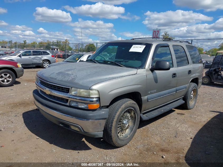 2002 Chevrolet Tahoe Ls VIN: 1GNEC13V62R133281 Lot: 40387367