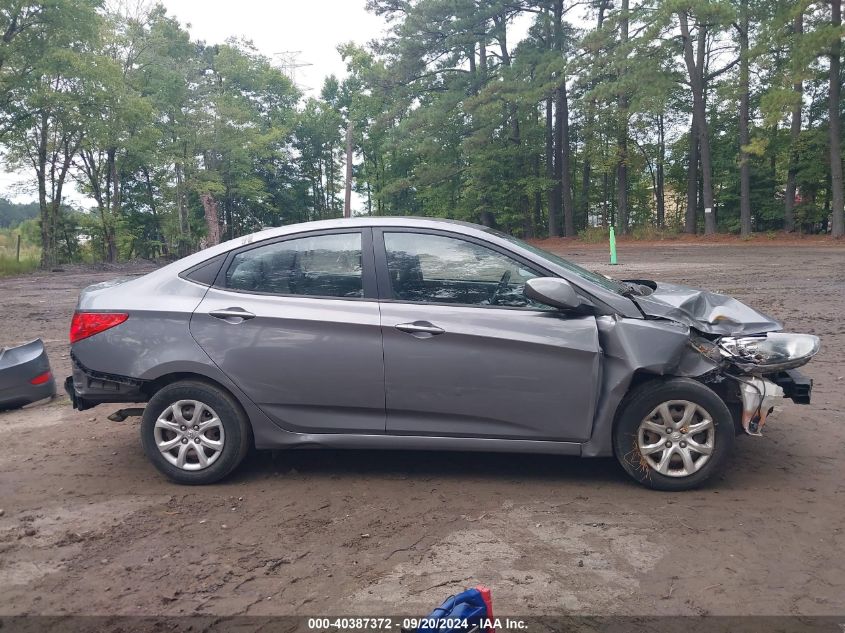 2014 Hyundai Accent Gls VIN: KMHCT4AE7EU719117 Lot: 40387372