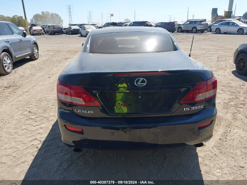 2010 Lexus Is 350C VIN: JTHFE2C27A2502710 Lot: 40387379