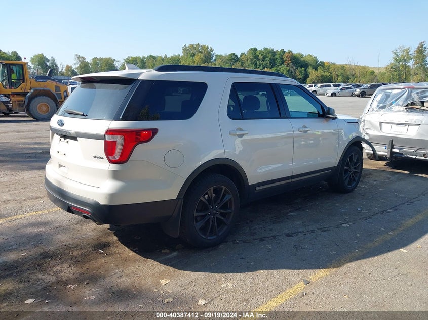 VIN 1FM5K8D8XHGC76201 2017 FORD EXPLORER XLT