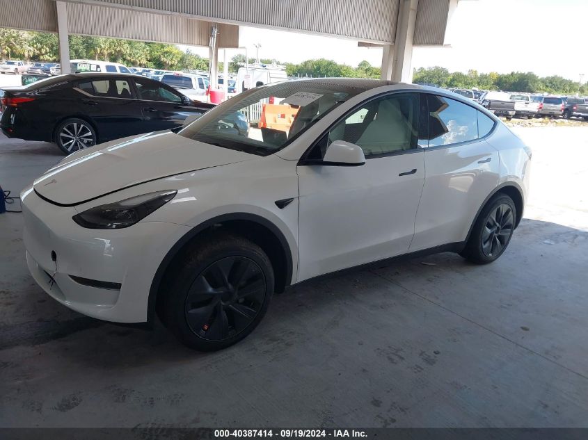 7SAYGDED3RF115792 2024 TESLA MODEL Y - Image 2