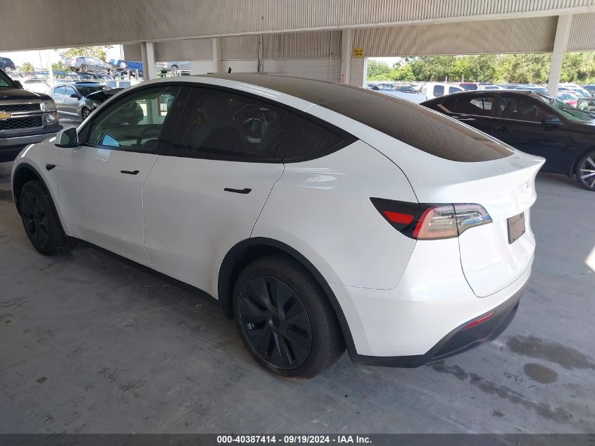 2024 TESLA MODEL Y LONG RANGE DUAL MOTOR ALL-WHEEL DRIVE/RWD - 7SAYGDED3RF115792