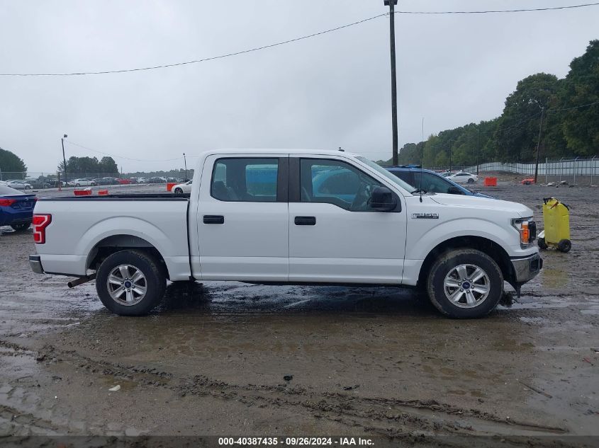 2018 Ford F-150 Xl VIN: 1FTEW1CBXJFB49764 Lot: 40387435