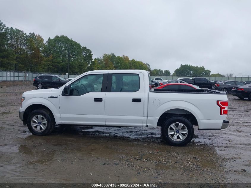 2018 Ford F-150 Xl VIN: 1FTEW1CBXJFB49764 Lot: 40387435