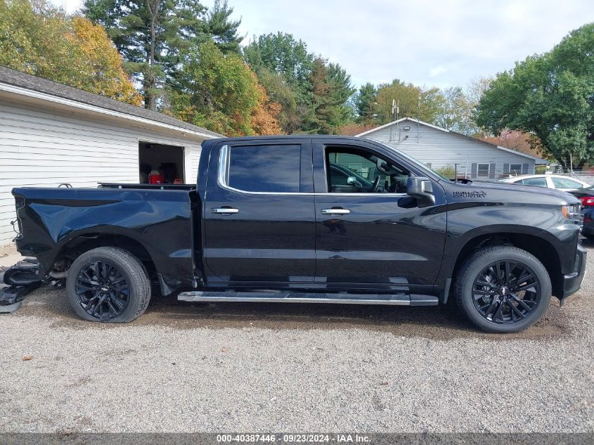 2021 Chevrolet Silverado 1500 4Wd Short Bed High Country VIN: 1GCUYHEL3MZ404374 Lot: 40387446