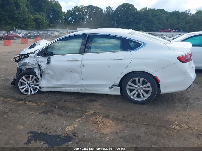 2015 Chrysler 200 Limited VIN: 1C3CCCAB4FN692611 Lot: 40387480